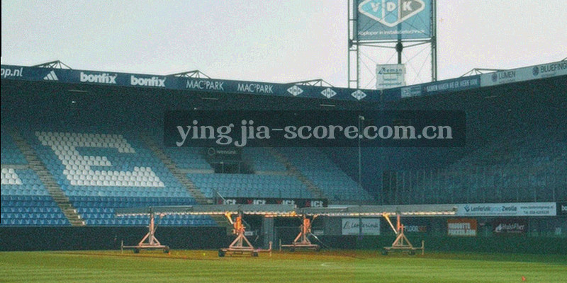 极简时间轴图形，标注盈嘉体育从2012年到2024年关键节点